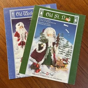 2 Fibre Craft Old Santa Patterns